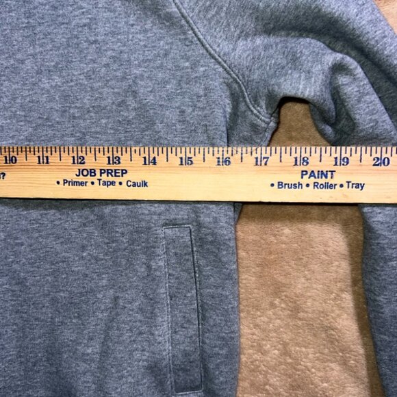 Mondetta Women Medium Gray Fleece Full Zip Athletic Pocket Thump Hole Jacket (M) - Picture 6 of 6